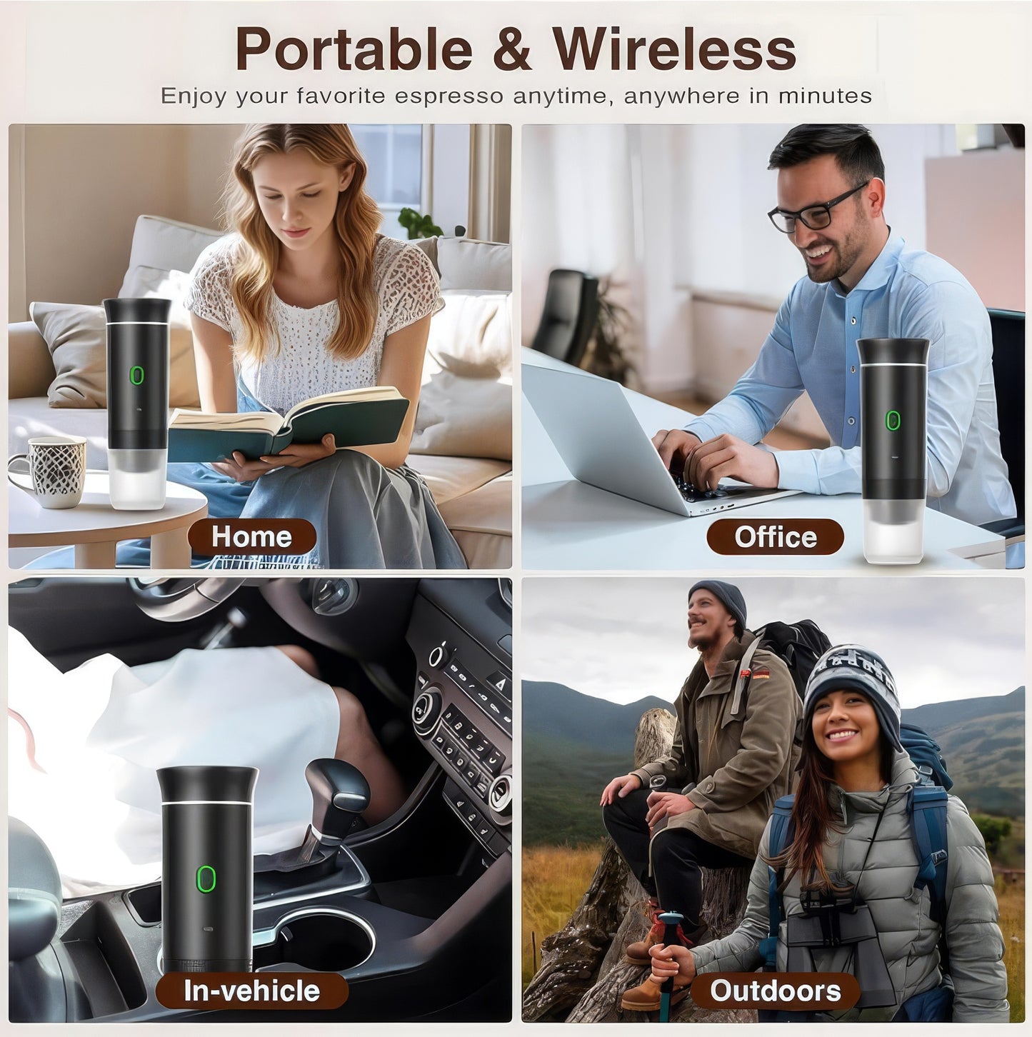 Brew Ritual™ Portable Espresso Maker