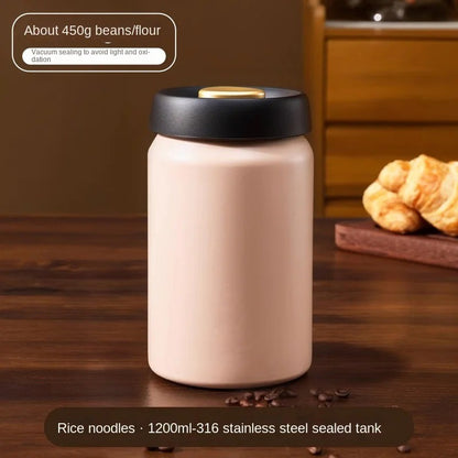 Vacuum Coffee Storage Container 500ml/900ml/1200ml