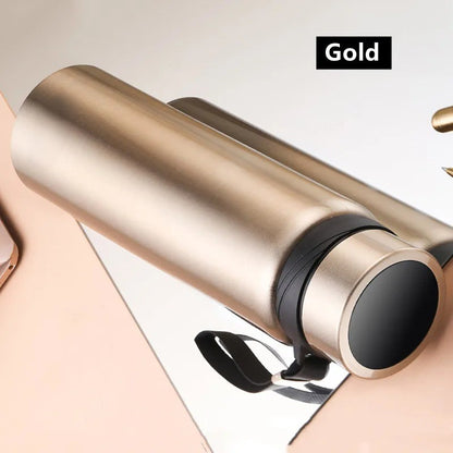 New Double Stainless Steel Vacuum Flask With Filter Large Capacity Portable Sport Thermos Mug Coffee Tea Tumbler 600ml/1000ml/1600ml