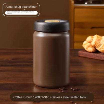 Vacuum Coffee Storage Container 500ml/900ml/1200ml
