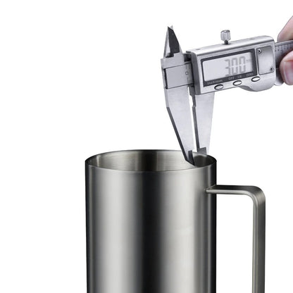 Double Wall Coffee Cup with Lid 304 Stainless Steel Double Bottom Mug Beer Mug Tea Cups Drinking Glasses Thermal Mug Water Mug