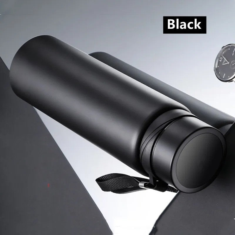 New Double Stainless Steel Vacuum Flask With Filter Large Capacity Portable Sport Thermos Mug Coffee Tea Tumbler 600ml/1000ml/1600ml