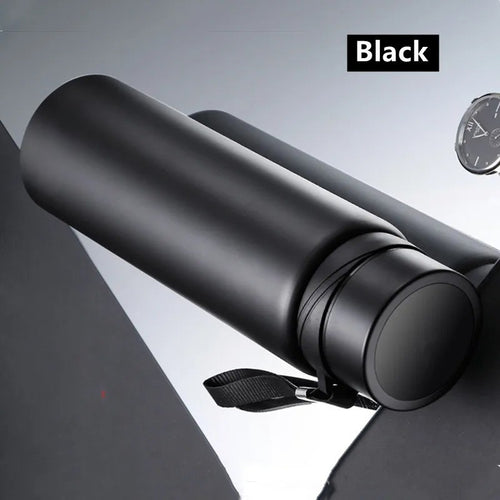 New Double Stainless Steel Vacuum Flask With Filter Large Capacity Portable Sport Thermos Mug Coffee Tea Tumbler 600ml/1000ml/1600ml