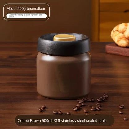 Vacuum Coffee Storage Container 500ml/900ml/1200ml
